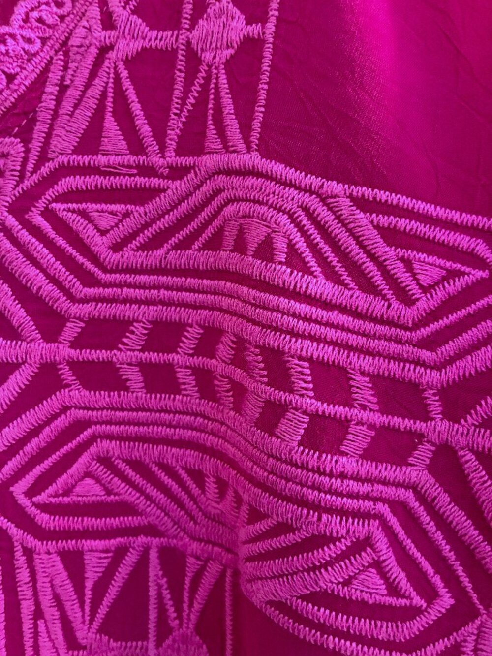 Johnny Was Magenta Leena Embroidered Tunic - Picture 12 of 13